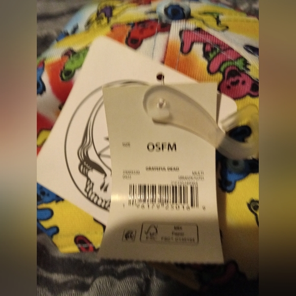 Grateful Dead Hat Tie-Dyed Dead Bears NEW - Picture 8 of 15